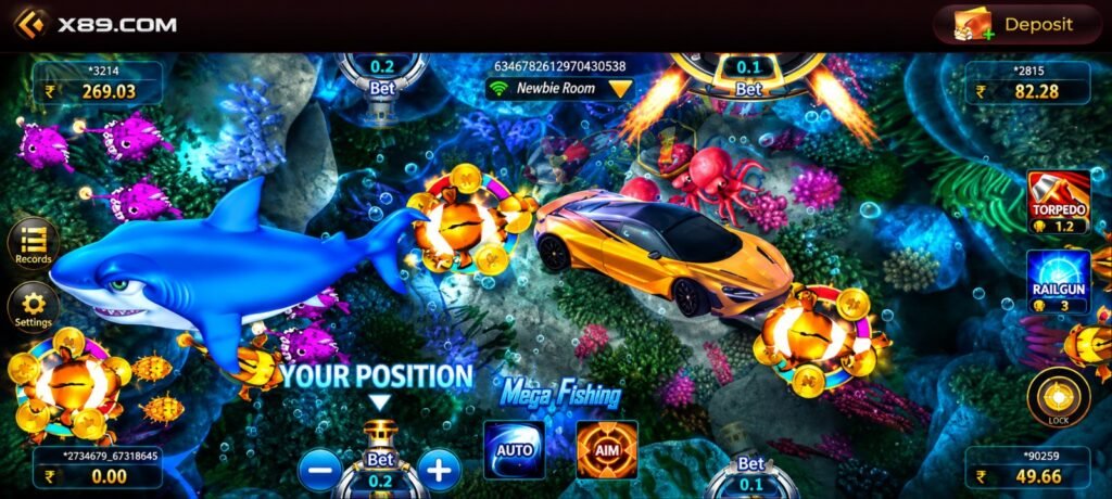 X89 Game Mega Fishing